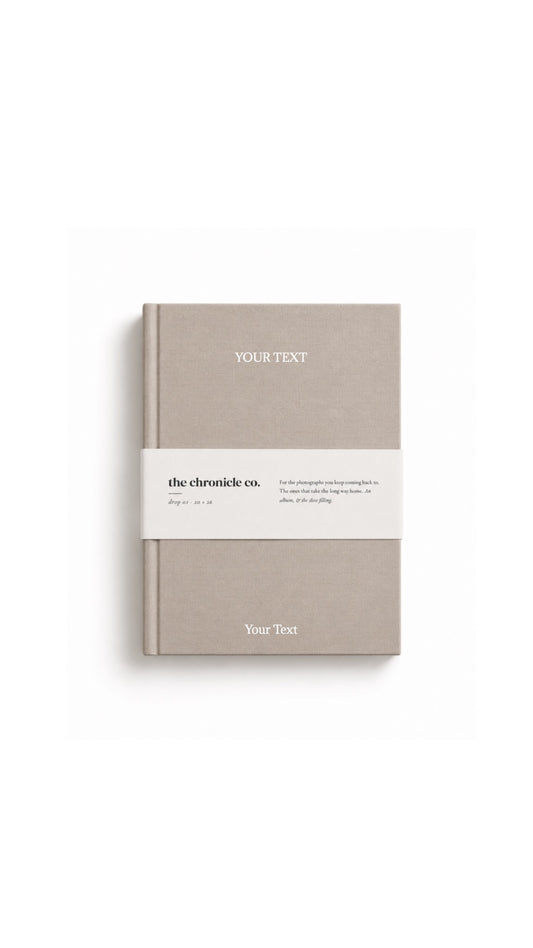 The Chronicle Co. — Drop 01 Linen Photo Album